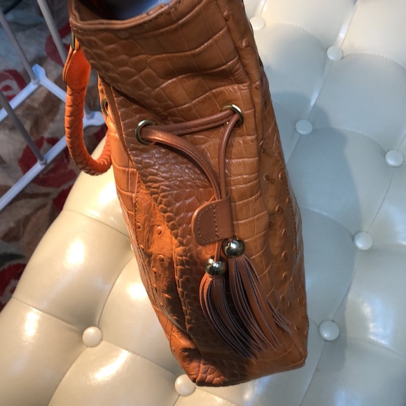 Genuine leather Isabella Adams tote, handbag or laptop bag - Picture 9 of 15